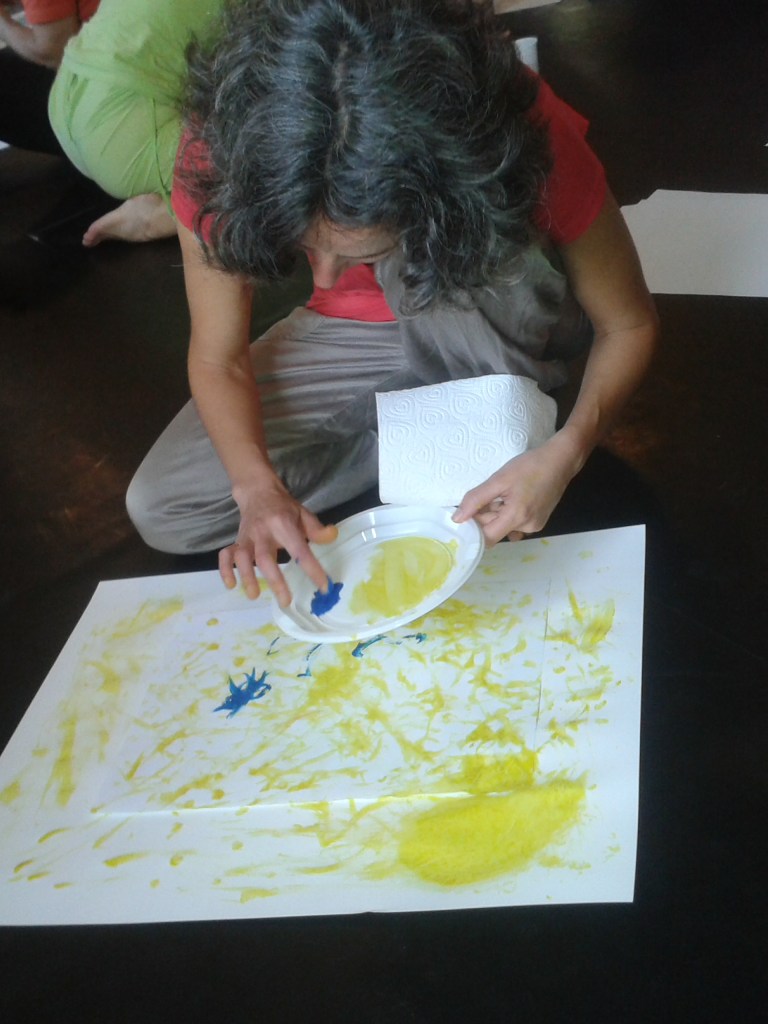 Biodanza et l'expression par la peinture oct.2014.
