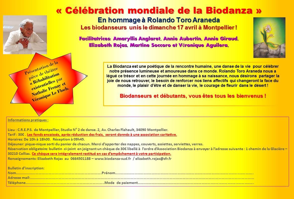 Journee mondiale de la Biodanza 2016