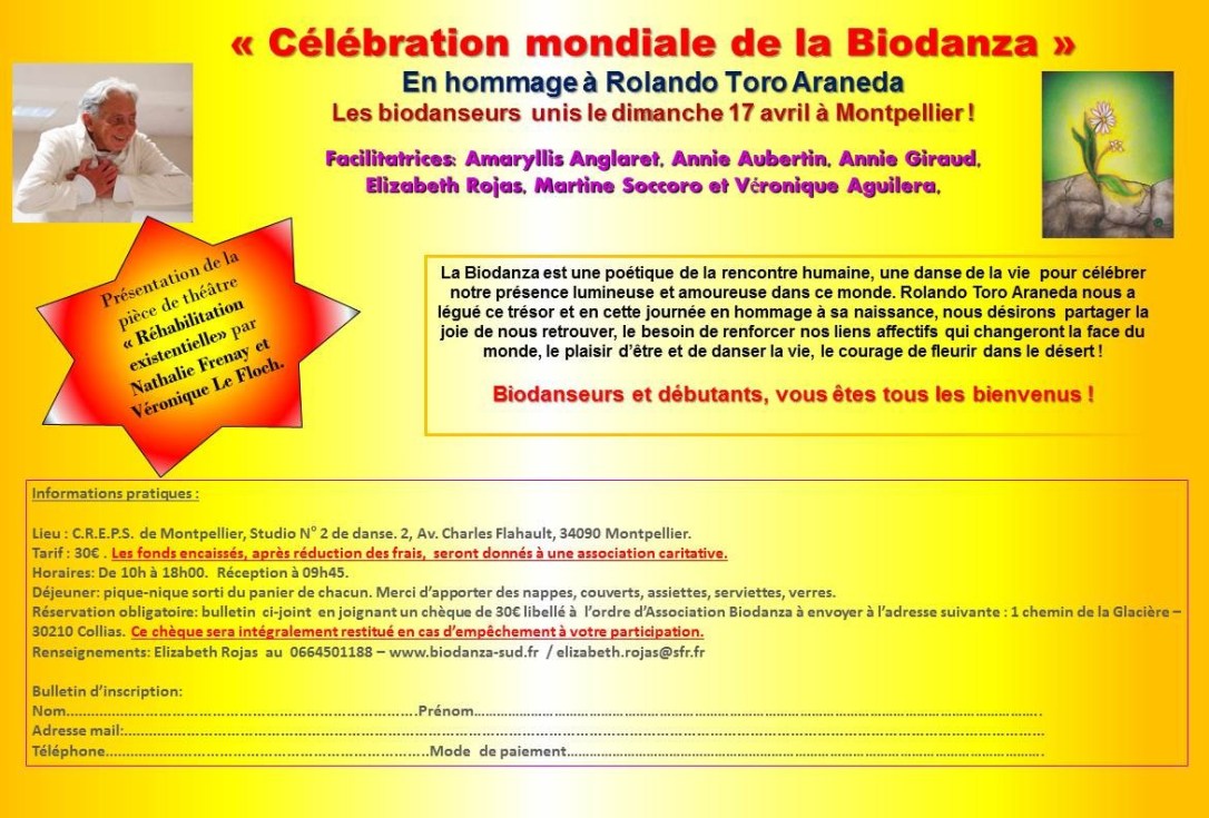 Journee mondiale de la Biodanza 2016